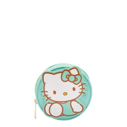 Portamonete hello kitty verde-HELLO KITTY