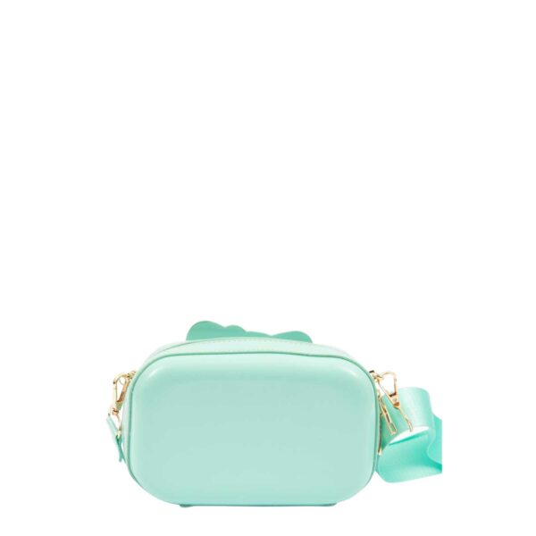 Mini borsetta guscio hello kitty verde-HELLO KITTY