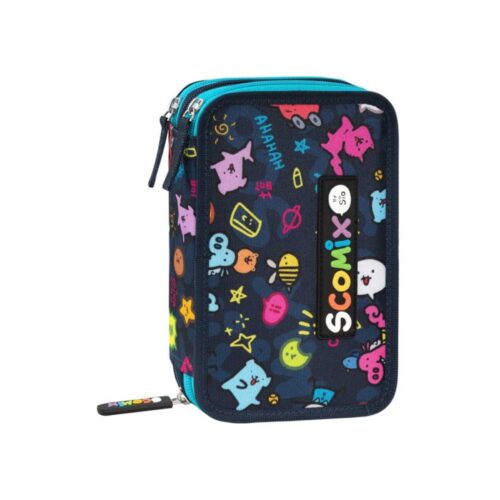 Astuccio corredo 3 zip allover scomix-COMIX