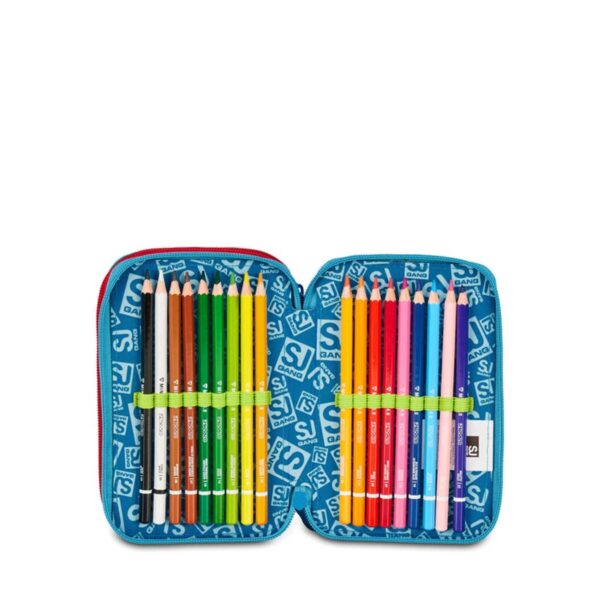 Astuccio 3 zip sharky skate-SJ GANG