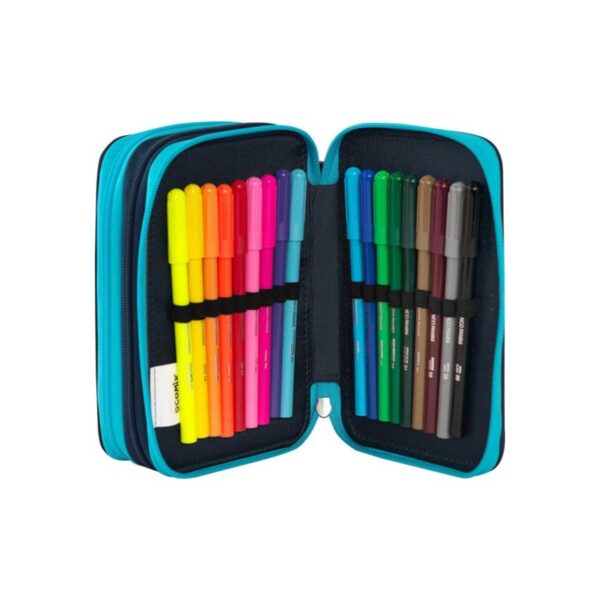 Astuccio corredo 3 zip allover scomix-COMIX