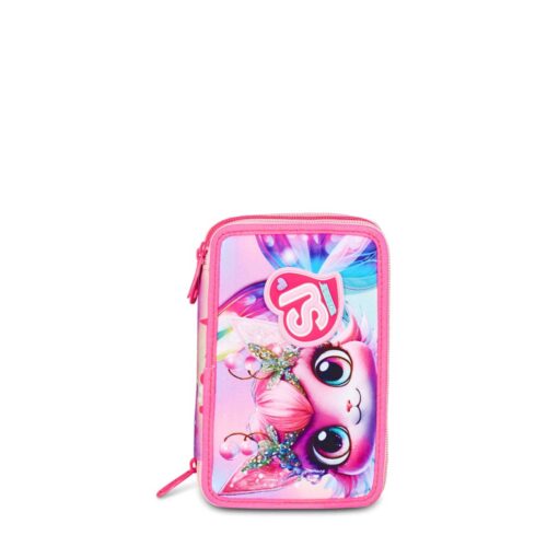 Astuccio 3 zip cat led-SJ GANG