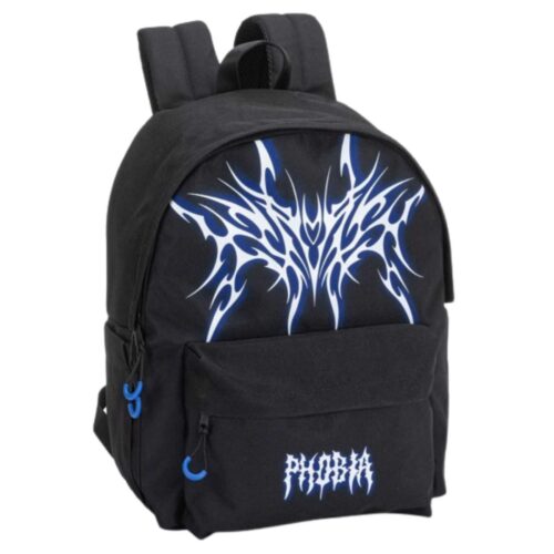 Zaino americano vos-phobia nero/blu-COMIX