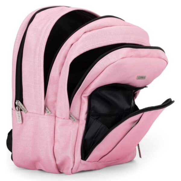 Zaino organizzato lurex rosa-COMIX