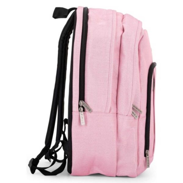 Zaino organizzato lurex rosa-COMIX