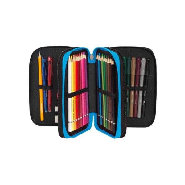 Astuccio corredo 3 zip wave street words-COMIX