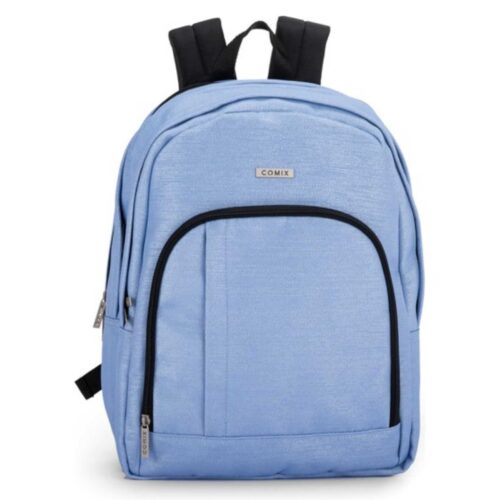 Zaino organizzato lurex azzurro-COMIX
