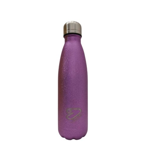 Borraccia lilla glitter-SEVEN