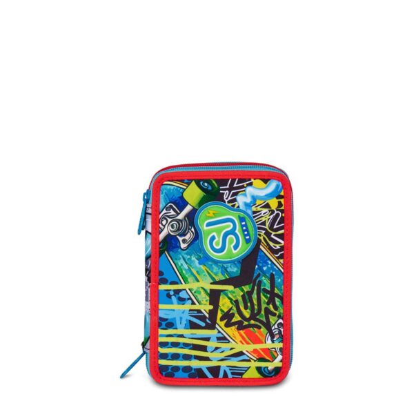 Astuccio 3 zip sharky skate-SJ GANG