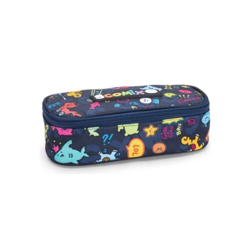 Astuccio ovale organizzato allover scomix-COMIX