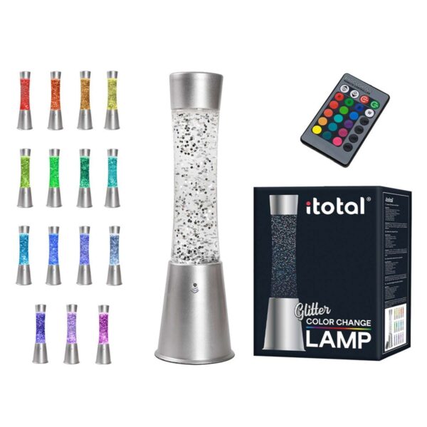 Lampada glitter con telecomando cambia colore-I-TOTAL