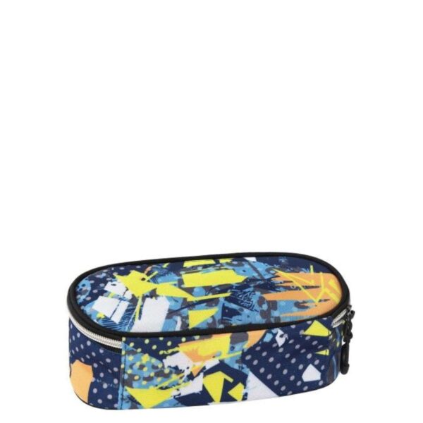 Astuccio ovale organizzato wbs 2.0 mix blu-COMIX