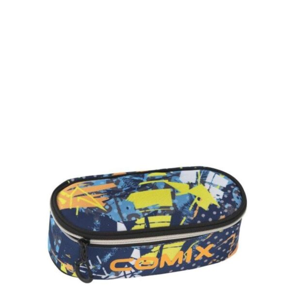 Astuccio ovale organizzato wbs 2.0 mix blu-COMIX
