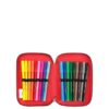 Astuccio corredo 3 zip-HELLO KITTY