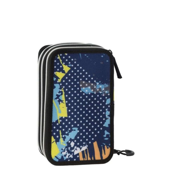 Astuccio corredo 3 zip wbs 2.0 mix blu-COMIX
