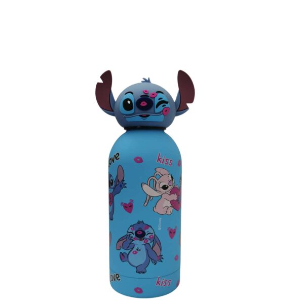 Borraccia con tappo sagomato lilo & stitch-DISNEY-STITCH