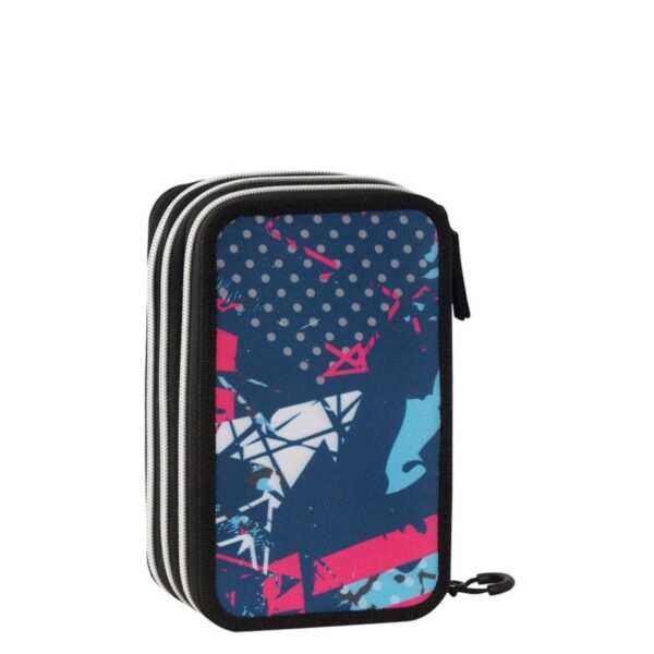 Astuccio corredo 3 zip wbs 2.0 mix pink-COMIX