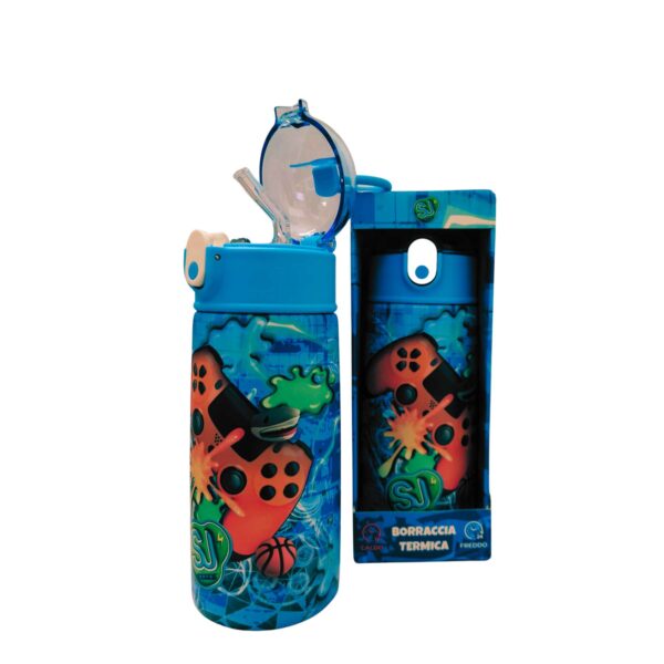 Borraccia con cannuccia sj gang boy-SJ GANG