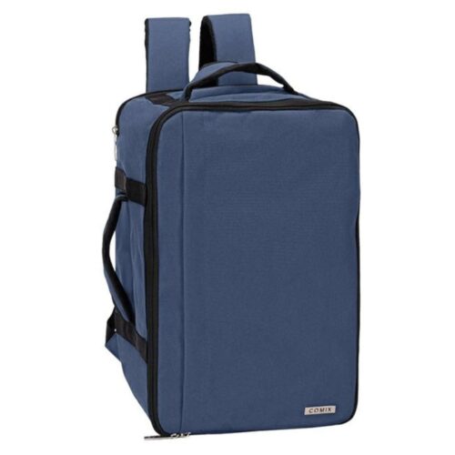 Travel backpack monocolore dusty blue-COMIX