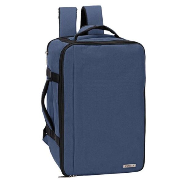 Travel backpack monocolore dusty blue-COMIX