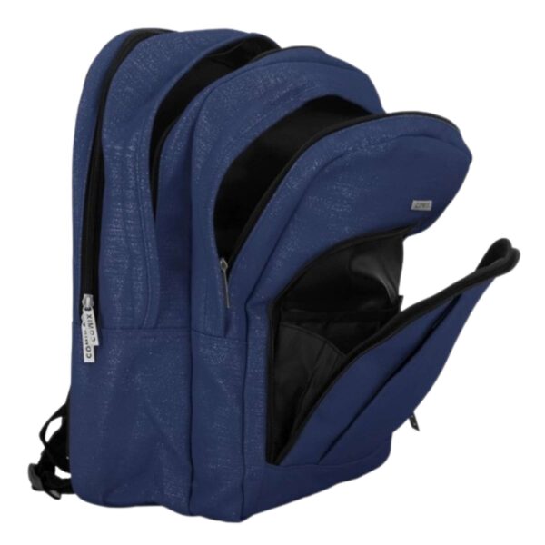 Zaino organizzato lurex blu-COMIX