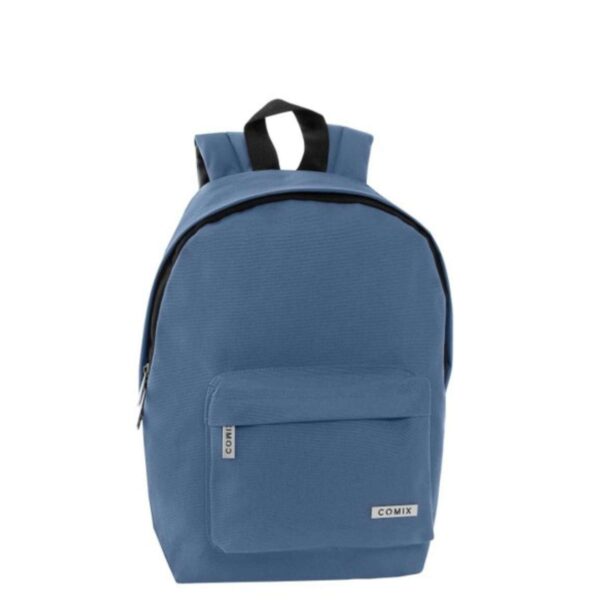 Mini zaino monocolore dusty blue-COMIX