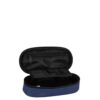 Astuccio ovale organizzato lurex blu-COMIX