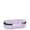 Astuccio ovale organizzato lurex lilla-COMIX