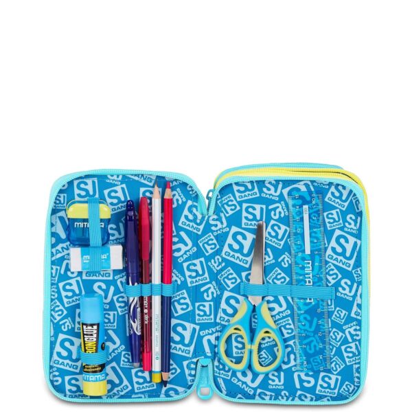 Astuccio 3 zip metal dragon-SJ GANG