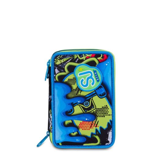 Astuccio 3 zip soft pouch-SJ GANG