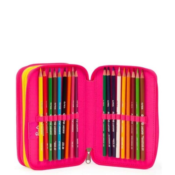 Astuccio 3 zip barbie-GIOCHI PREZIOSI