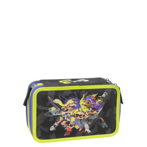 Astuccio 3 zip splatoon 3-FRANCO COSIMO PANINI