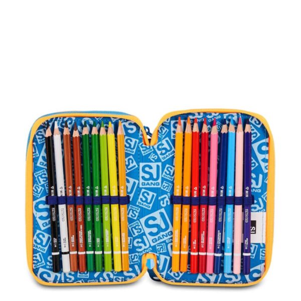 Astuccio 3 zip joyful pins-SJ GANG
