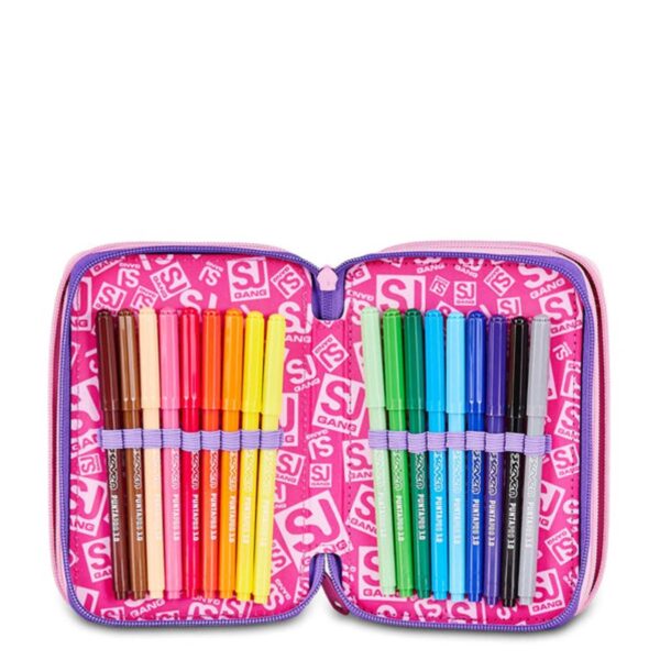Astuccio 3 zip 3d glowcat-SJ GANG