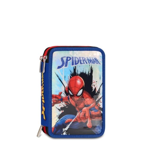 3B5B9D18511FD932354920A30A33C0EA_ Astuccio 3 zip spider-man back to climbing-MARVEL
