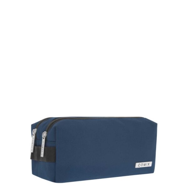 4DCFAEBA5271E16B0CB0BD4763578C34_ Astuccio 2 zip monocolore blu-COMIX