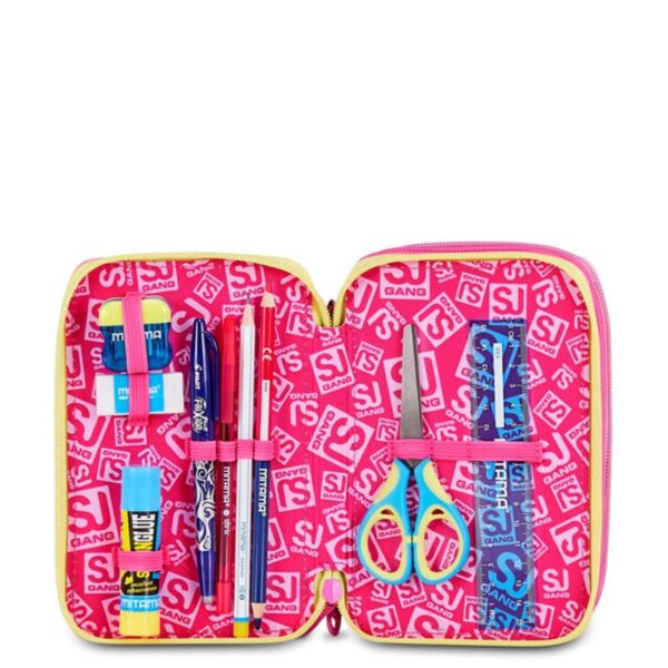 Astuccio 3 zip joyful pins-SJ GANG