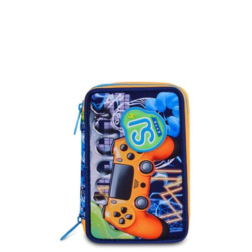 Astuccio 3 zip joyful pins-SJ GANG