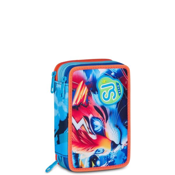 Astuccio 3 zip speed animal-SJ GANG
