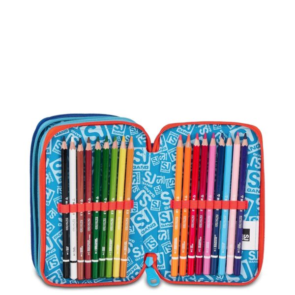 Astuccio 3 zip speed animal-SJ GANG