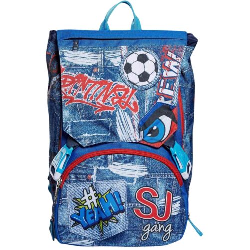 Zaino sdoppiabile big sj gang boy con astuccio-SJ GANG