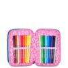 Astuccio 3 zip glow led unicorn-SJ GANG