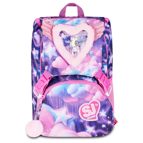 BABF6D9B6F068BE899A5814D8EE87098_ Zaino sdoppiabile big fluffy pink-SJ GANG