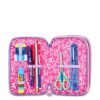 Astuccio 3 zip 3d pixie unicorn-SJ GANG
