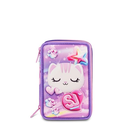 Astuccio 3 zip 3d glowcat-SJ GANG