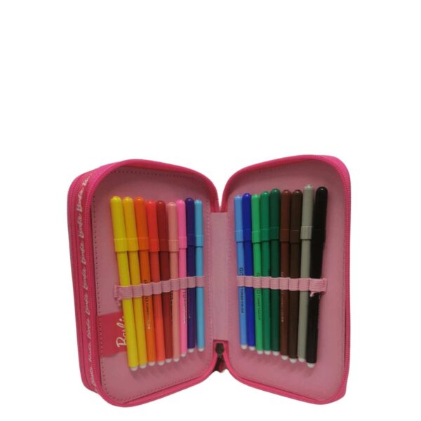 D6FDE2928EEFD607605742EAF56DECE3_ Astuccio 3 zip barbie-DISNEY