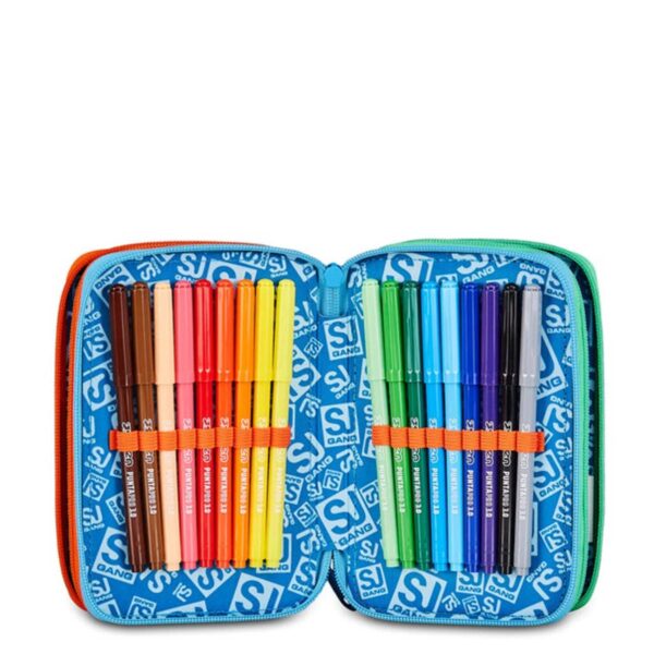 Astuccio 3 zip 3d space ride-SJ GANG